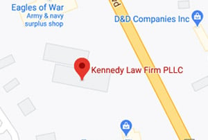 Kennedy Law Firm - Fort Campbell Map