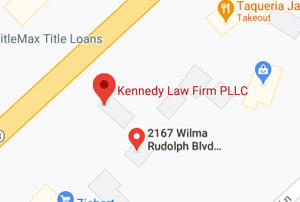 Kennedy Law Firm - Wilma Rudolph Map