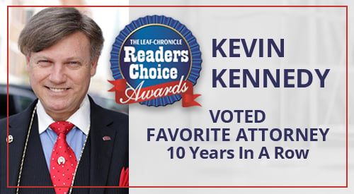 Kevin Kennedy | Voted Favorite Attorney | 10 Years In A Row | The Leaf-Chronicle Readers Choice Awards