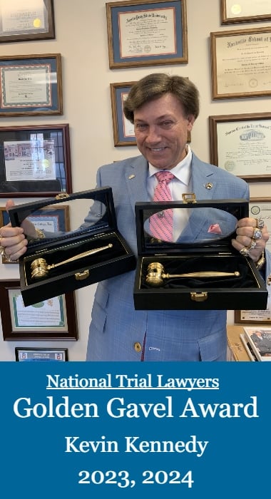 National Trial Lawyers |Golden Gavel Award | Kevin Kennedy | 2023,2024